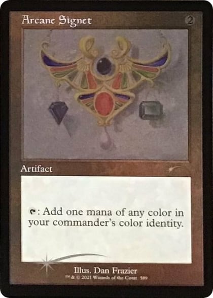 Arcane Signet (589) (Foil Etched), Secret Lair Drop Series 589