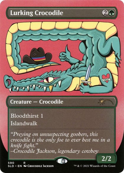 Lurking Crocodile, Secret Lair Drop Series 590