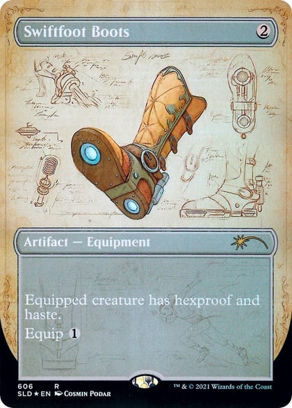 Swiftfoot Boots, Secret Lair Drop Series 606
