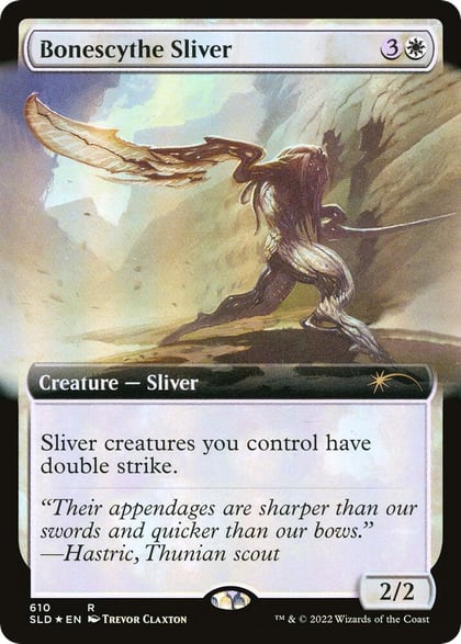 Bonescythe Sliver (Extended Art), Secret Lair Drop Series 610