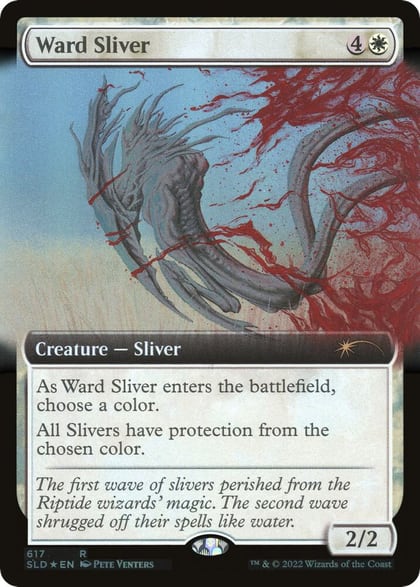 Ward Sliver (Extended Art), Secret Lair Drop Series 617