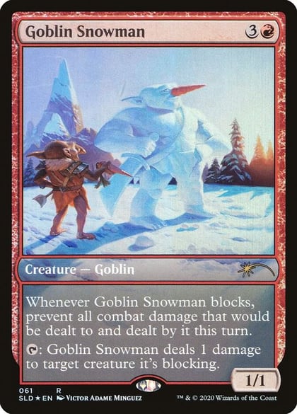 Goblin Snowman, Secret Lair Drop Series 61