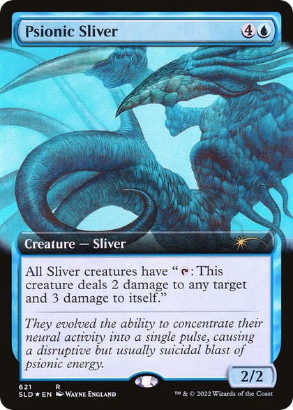 Psionic Sliver (Extended Art), Secret Lair Drop Series 621