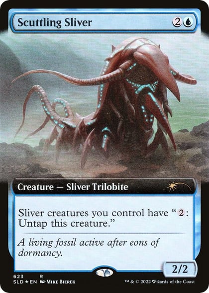 Scuttling Sliver (Extended Art), Secret Lair Drop Series 623