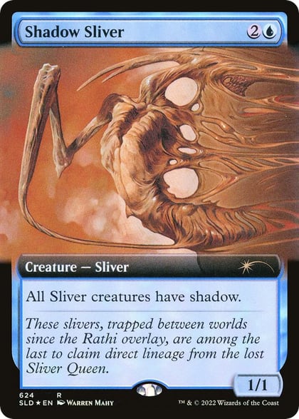 Shadow Sliver (Extended Art), Secret Lair Drop Series 624