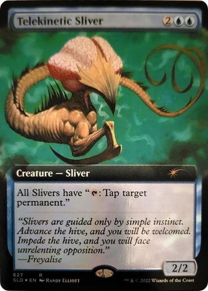 Telekinetic Sliver (Extended Art), Secret Lair Drop Series 627