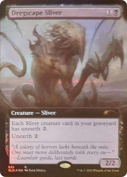 Dregscape Sliver (Extended Art), Secret Lair Drop Series 631