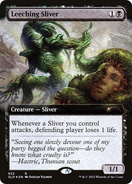 Leeching Sliver (Extended Art), Secret Lair Drop Series 632