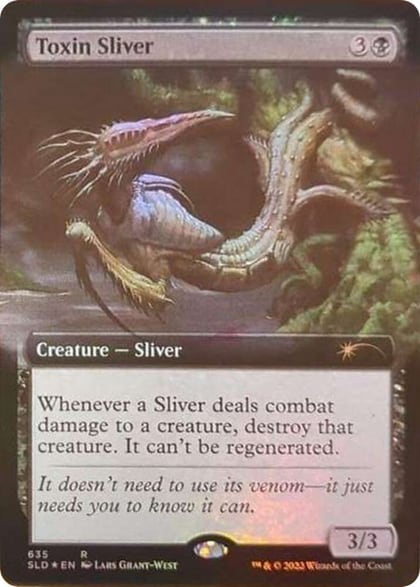 Toxin Sliver (Extended Art), Secret Lair Drop Series 635