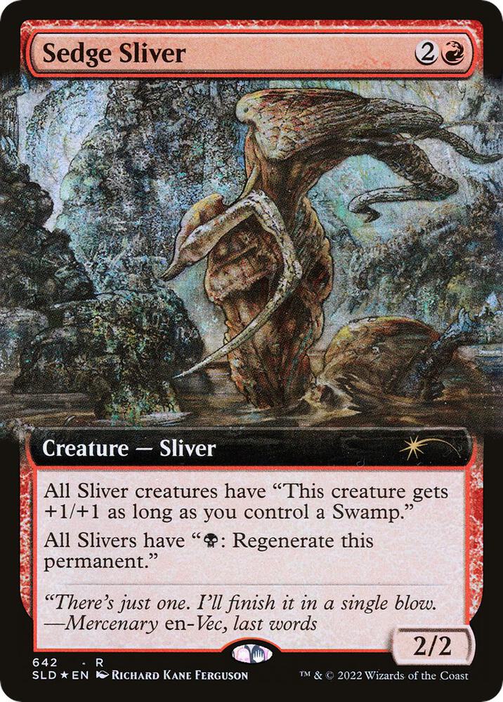 Sedge Sliver (Extended Art), Secret Lair Drop Series 642