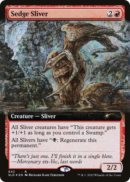 Sedge Sliver (Extended Art), Secret Lair Drop Series 642