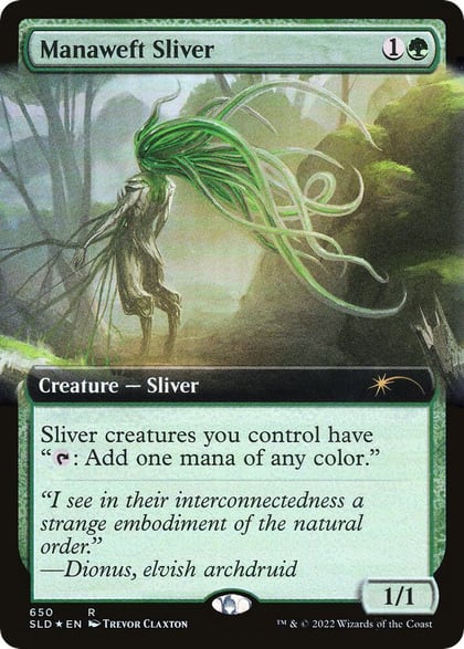 Manaweft Sliver (Extended Art), Secret Lair Drop Series 650