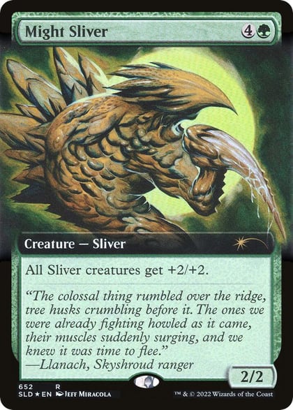 Might Sliver (Extended Art), Secret Lair Drop Series 652