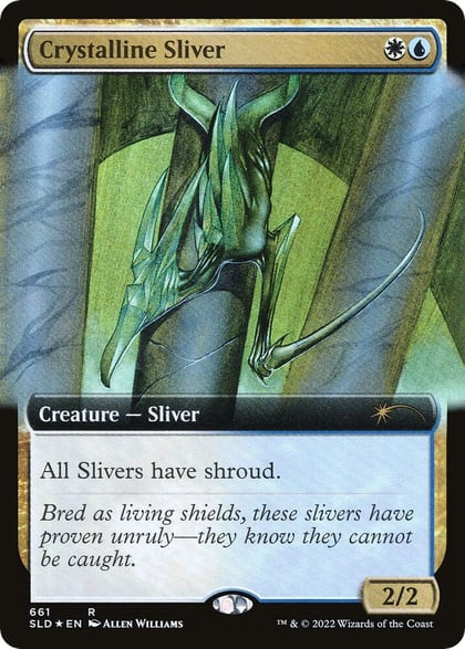 Crystalline Sliver (Extended Art), Secret Lair Drop Series 661