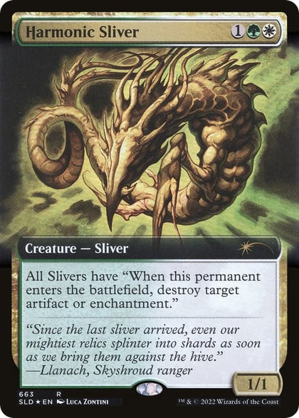 Harmonic Sliver (Extended Art), Secret Lair Drop Series 663