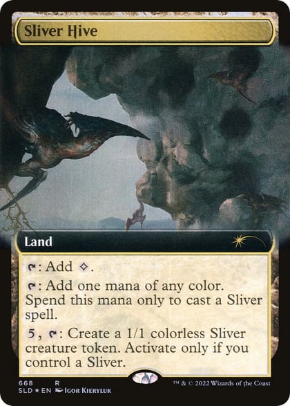 Sliver Hive (Extended Art), Secret Lair Drop Series 668