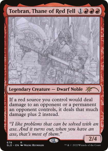 Torbran, Thane of Red Fell (678), Secret Lair Drop Series 678