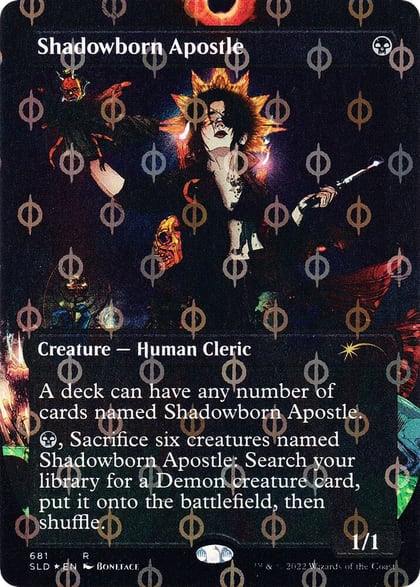 Shadowborn Apostle (681) (Step-and-Compleat Foil), Secret Lair Drop Series 681