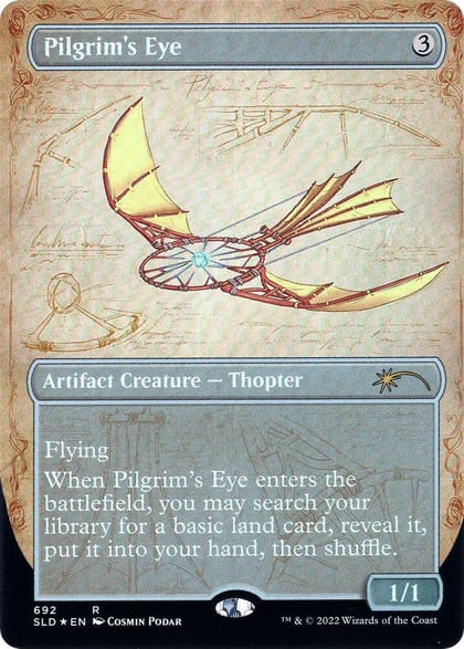Pilgrim's Eye (Borderless), Secret Lair Drop Series 692