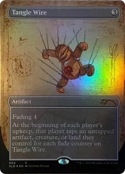 Tangle Wire (Borderless), Secret Lair Drop Series 694