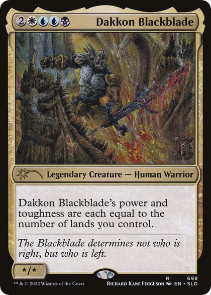Dakkon Blackblade, Secret Lair Drop Series 698