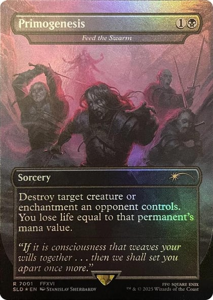 Primogenesis - Feed the Swarm (Rainbow Foil), Secret Lair Drop Series 7001
