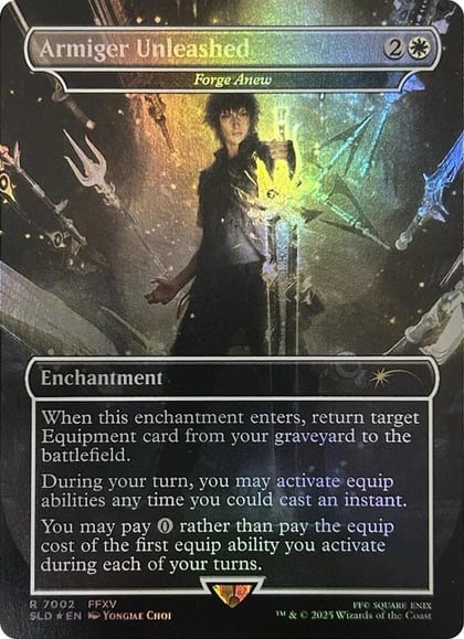 Armiger Unleashed - Forge Anew (Rainbow Foil), Secret Lair Drop Series 7002