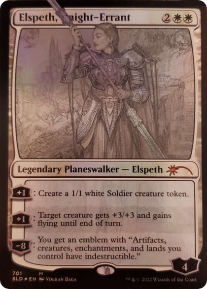 Elspeth, Knight-Errant (Sketch Showcase), Secret Lair Drop Series 701