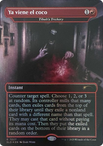 Ya viene el coco - Tibalt's Trickery (Rainbow Foil), Secret Lair Drop Series 7027