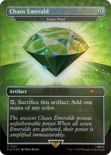 Chaos Emerald - Lotus Petal (7031), Secret Lair Drop Series 7031