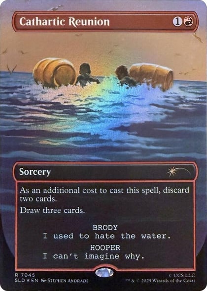 Cathartic Reunion (7045) (Rainbow Foil), Secret Lair Drop Series 7045