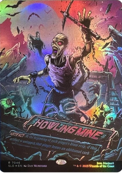 Howling Mine (7046) (Rainbow Foil), Secret Lair Drop Series 7046
