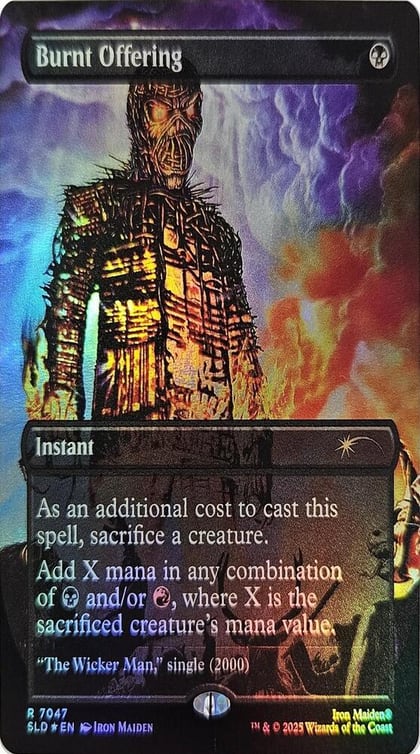 Burnt Offering (Rainbow Foil), Secret Lair Drop Series 7047