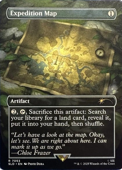 Expedition Map, Secret Lair Drop Series 7053