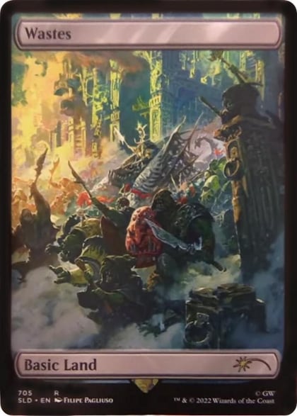 Wastes (705) - Full Art, Secret Lair Drop Series 705