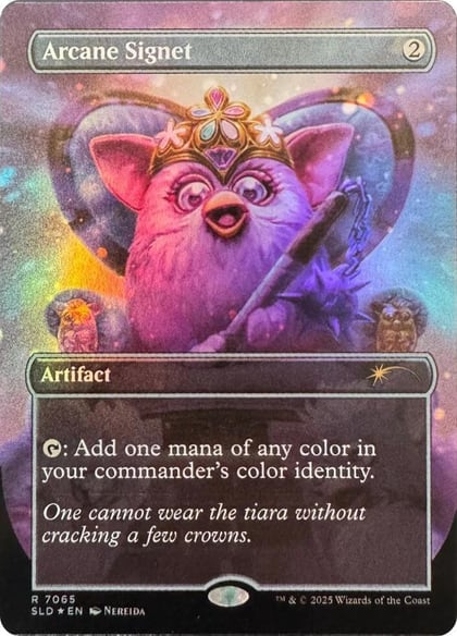Arcane Signet (7065) (Rainbow Foil), Secret Lair Drop Series 7065