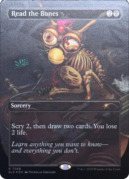 Read the Bones (Rainbow Foil), Secret Lair Drop Series 7066