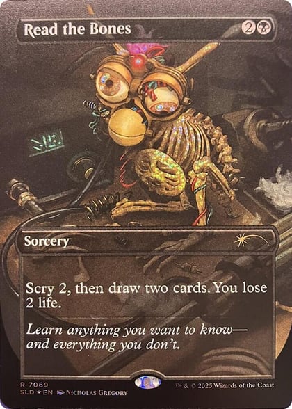 Read the Bones (Confetti Foil), Secret Lair Drop Series 7069