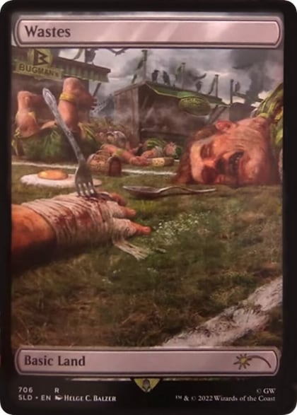 Wastes (706) - Full Art, Secret Lair Drop Series 706