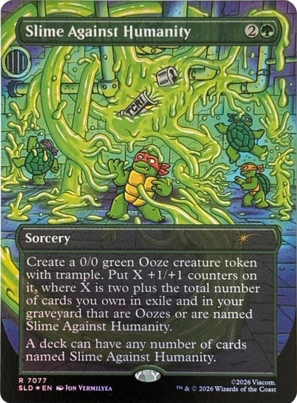 Slime Against Humanity (7077), Secret Lair Drop Series 7077