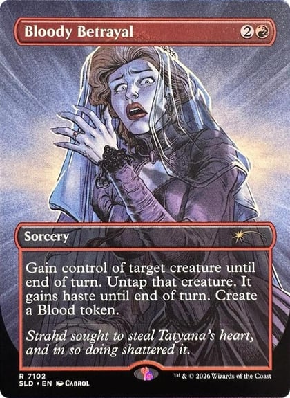 Bloody Betrayal, Secret Lair Drop Series 7102