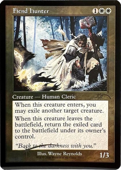Fiend Hunter (Retro Frame), Secret Lair Drop Series 7137