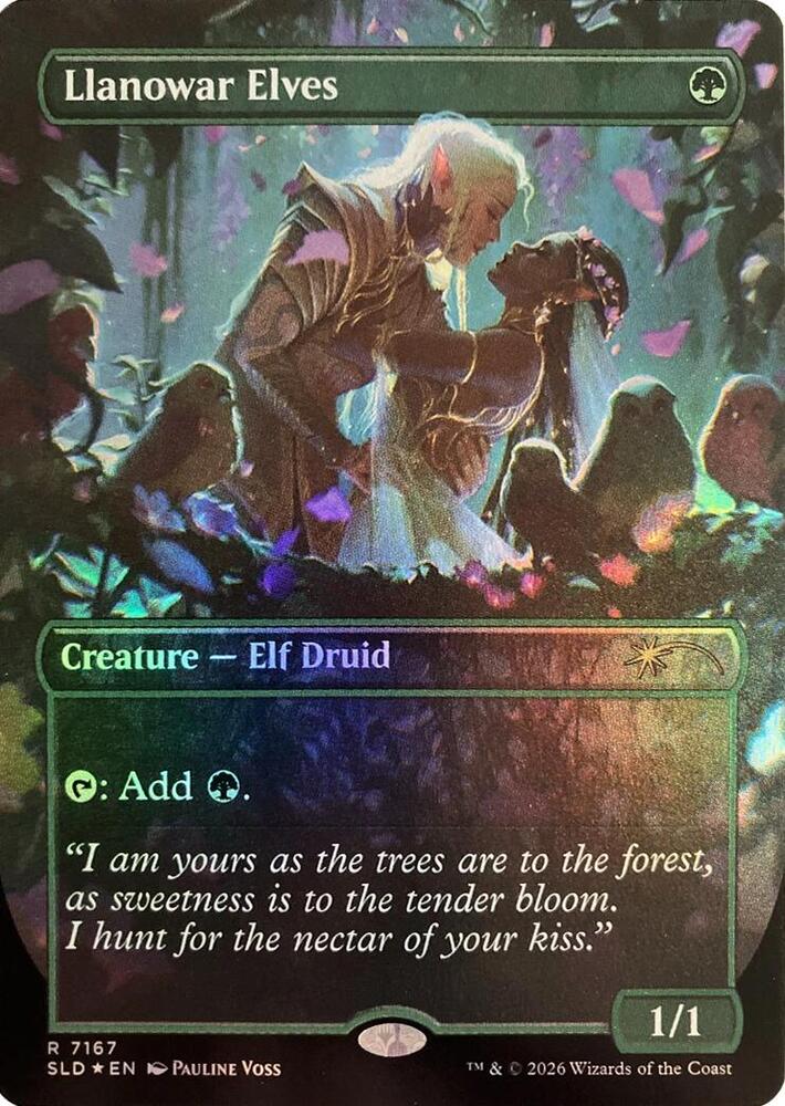 Llanowar Elves (7167), Secret Lair Drop Series 7167