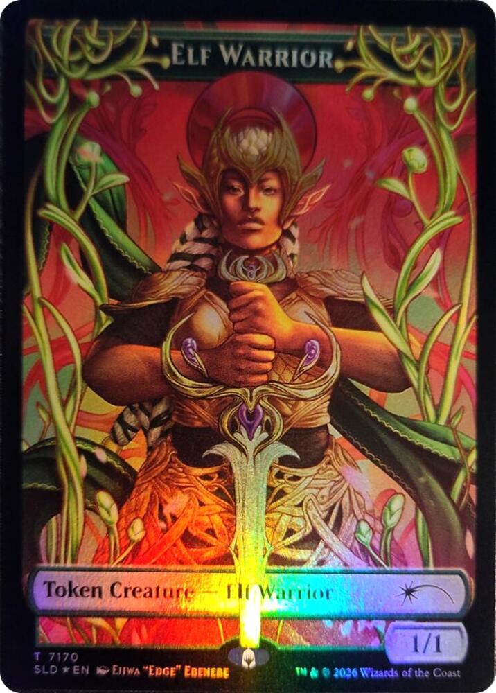 Elf Warrior Token (7170), Secret Lair Drop Series 7170