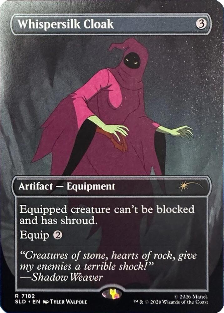 Whispersilk Cloak (7182), Secret Lair Drop Series 7182