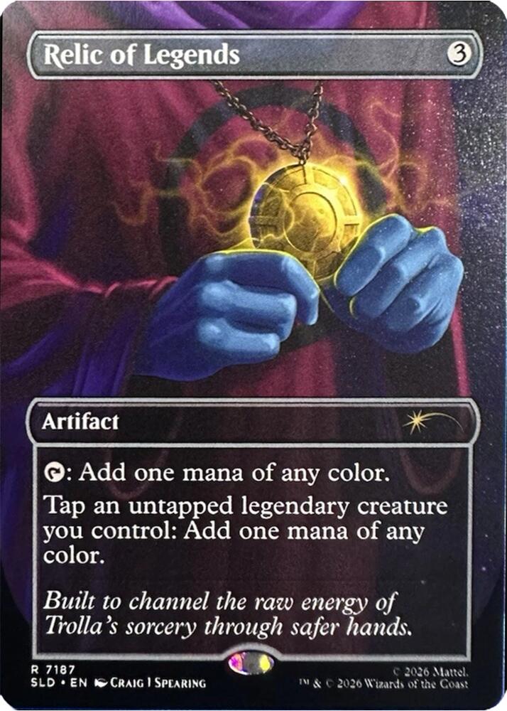 Relic of Legends (7187), Secret Lair Drop Series 7187
