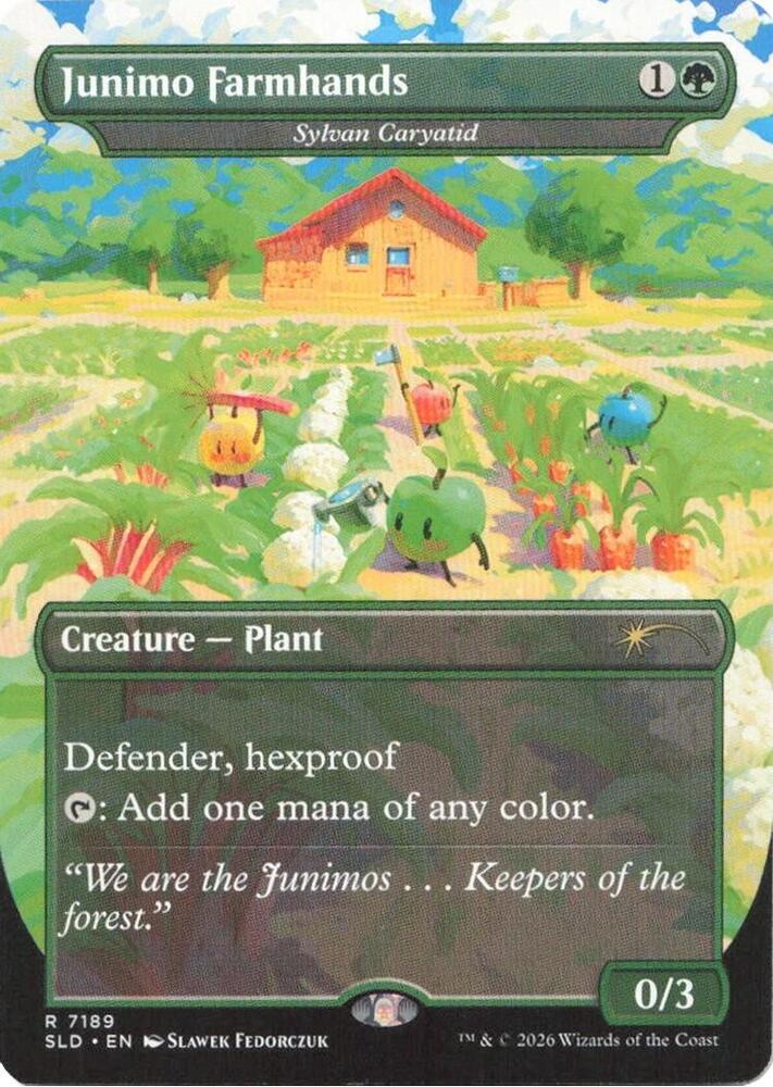 Junimo Farmhands - Sylvan Caryatid, Secret Lair Drop Series 7189