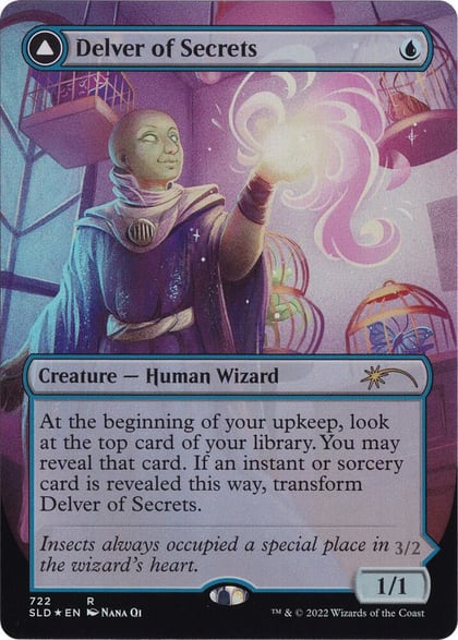 Delver of Secrets (722), Secret Lair Drop Series 722