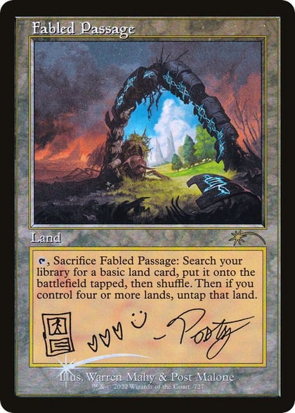 Fabled Passage (Post Malone), Secret Lair Drop Series 727