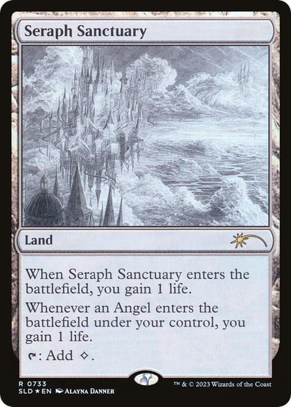 Seraph Sanctuary (Sketch Showcase), Secret Lair Drop Series 733